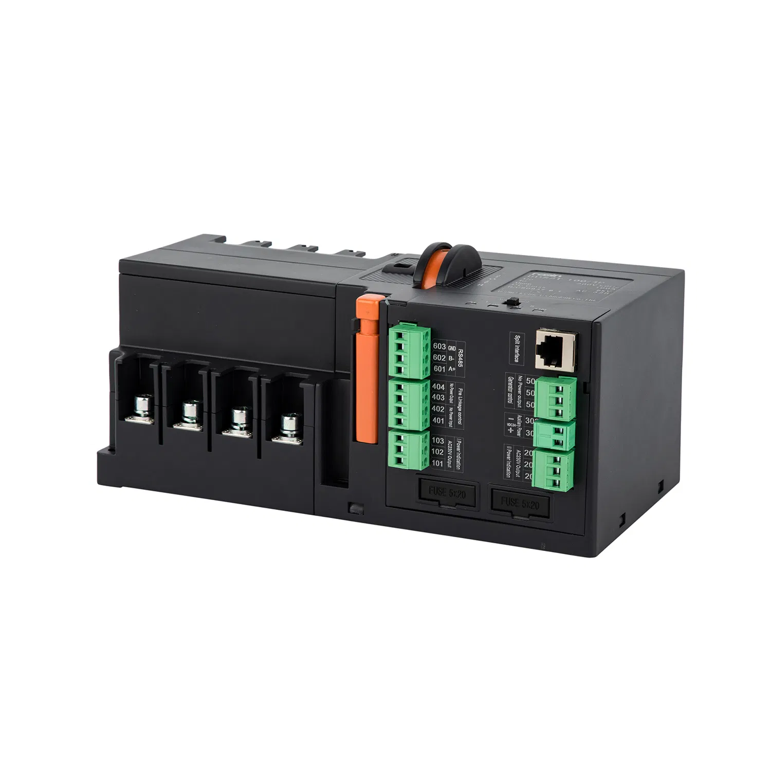Interruptor de Transferencia Automático con Controlador ATS Inteligente