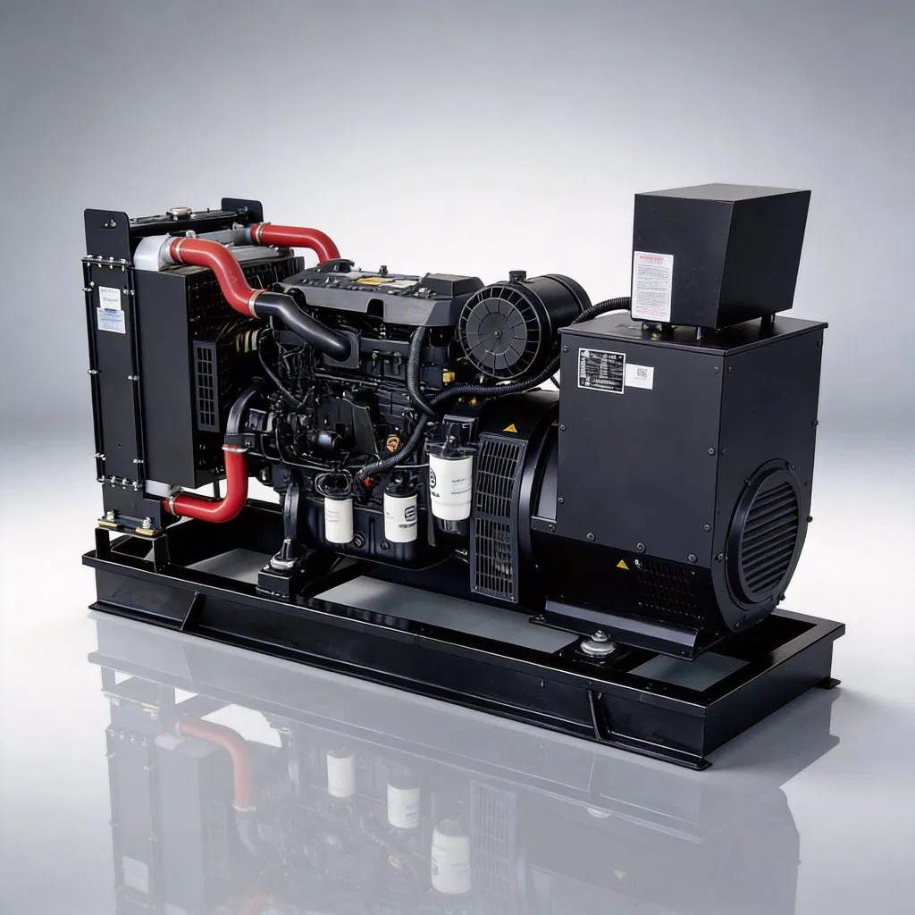 100kVA Generador de energía diésel con motor de generador de marco abierto