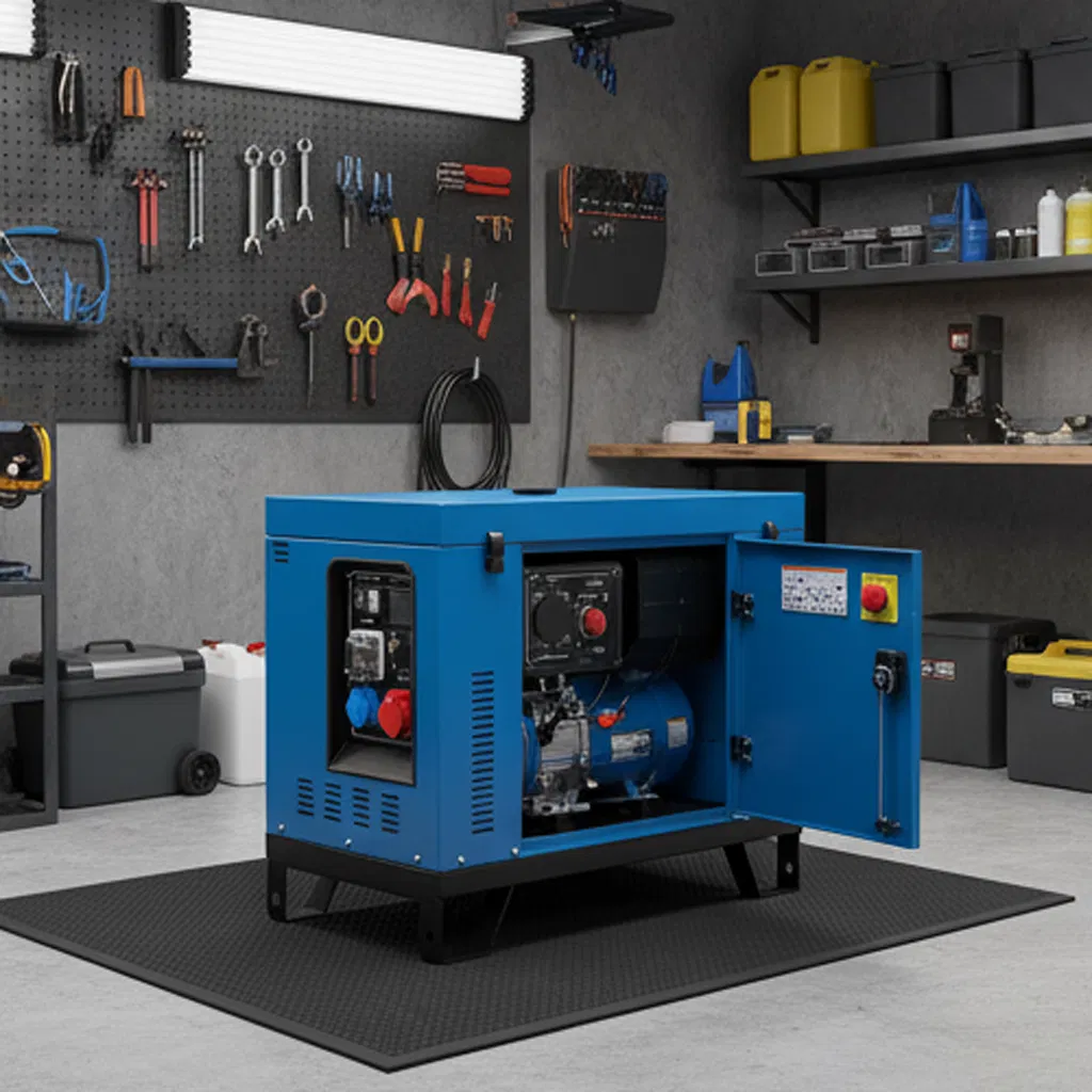 Generador de Doble Combustible Ultra Silencioso para Energía de Respaldo Eficiente