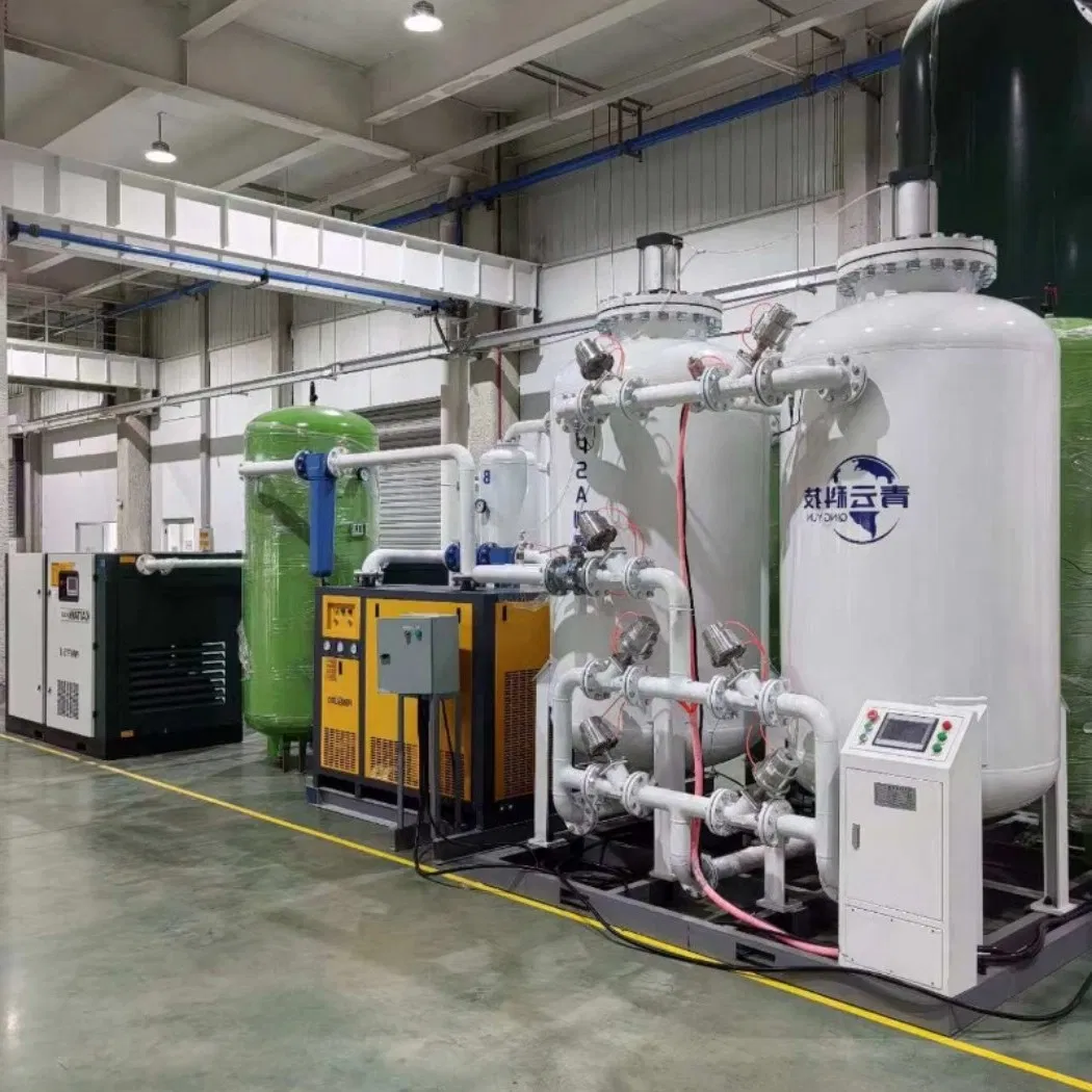 3-1000m3/H N2 Equipos de Generador de Alta Calidad para Empaque de Alimentos Psa N2 Planta 99.99% Generador de Nitrógeno Psa de Pureza