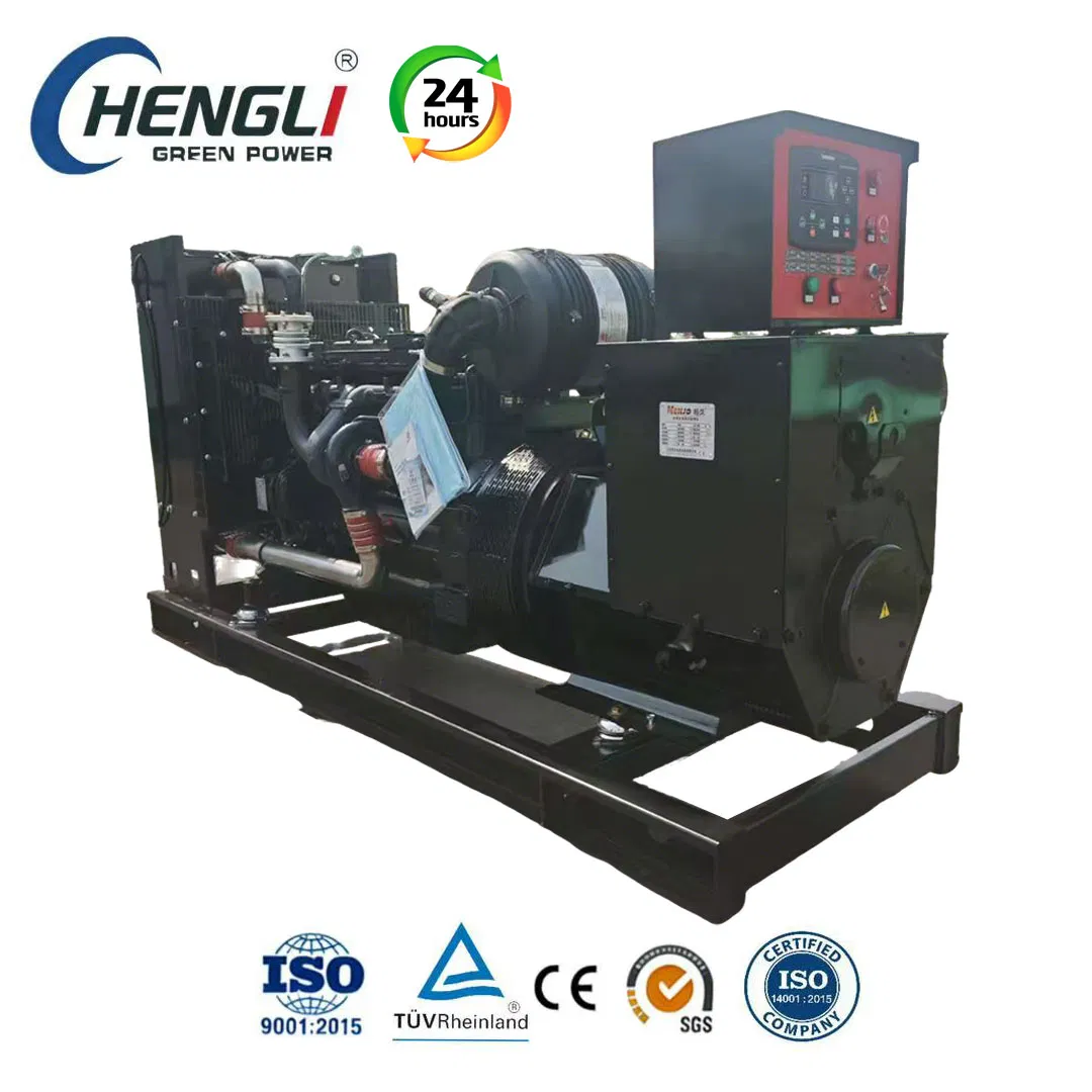 Generador Diesel de Tipo Abierto Hengli 200kVA Certificado ISO CE Generador Industrial de Potencia de Respaldo