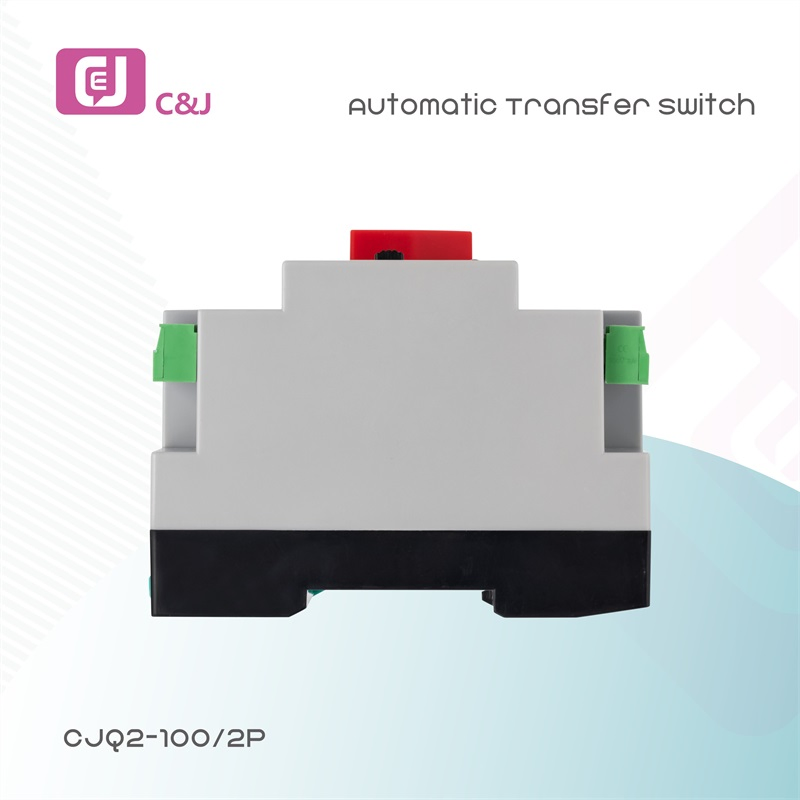 Precio de fábrica Cjq2-100 2p Interruptor de cambio inteligente ATS WiFi Interruptor de transferencia automática eléctrica
