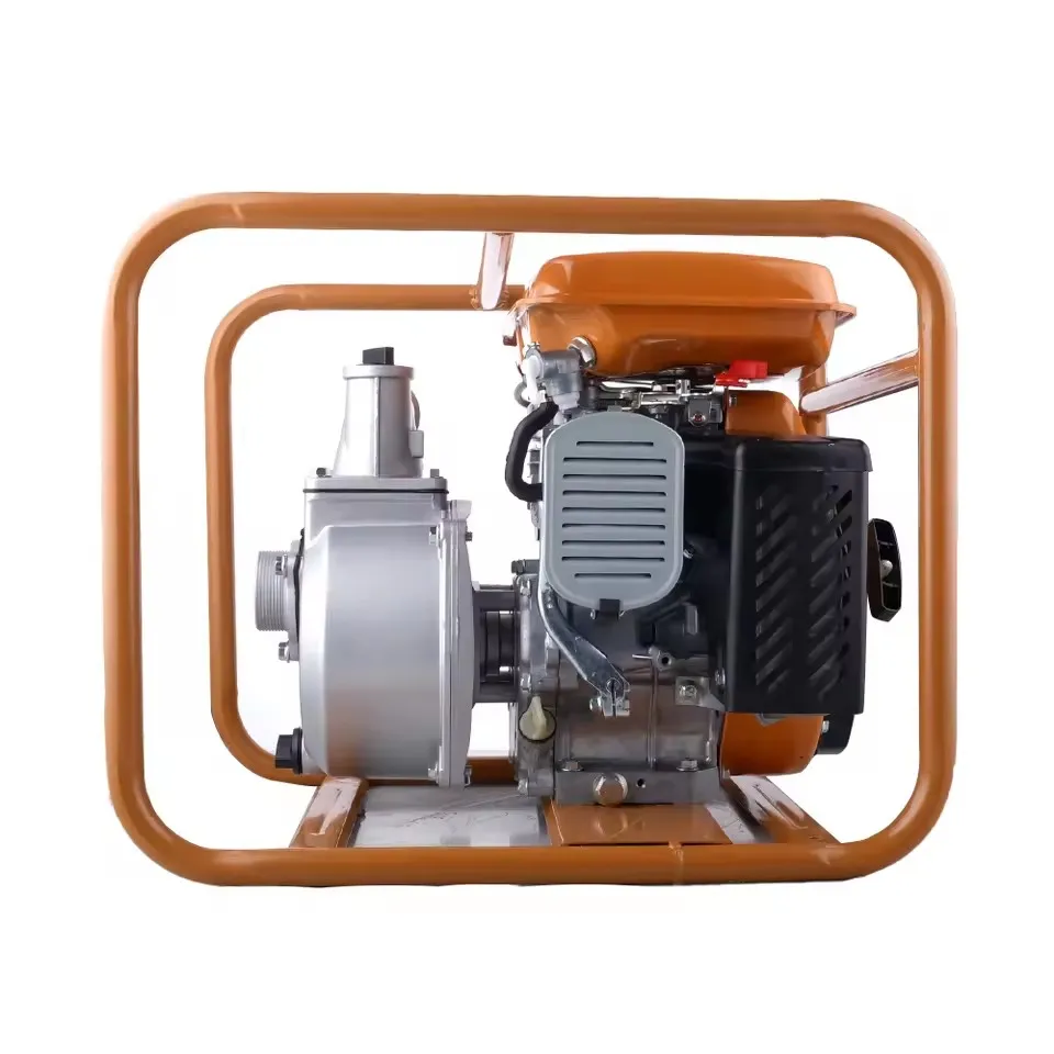 Bomba de agua agrícola de gasolina autocebante de alta presión y gran potencia Wp20/Wp30/Wp40