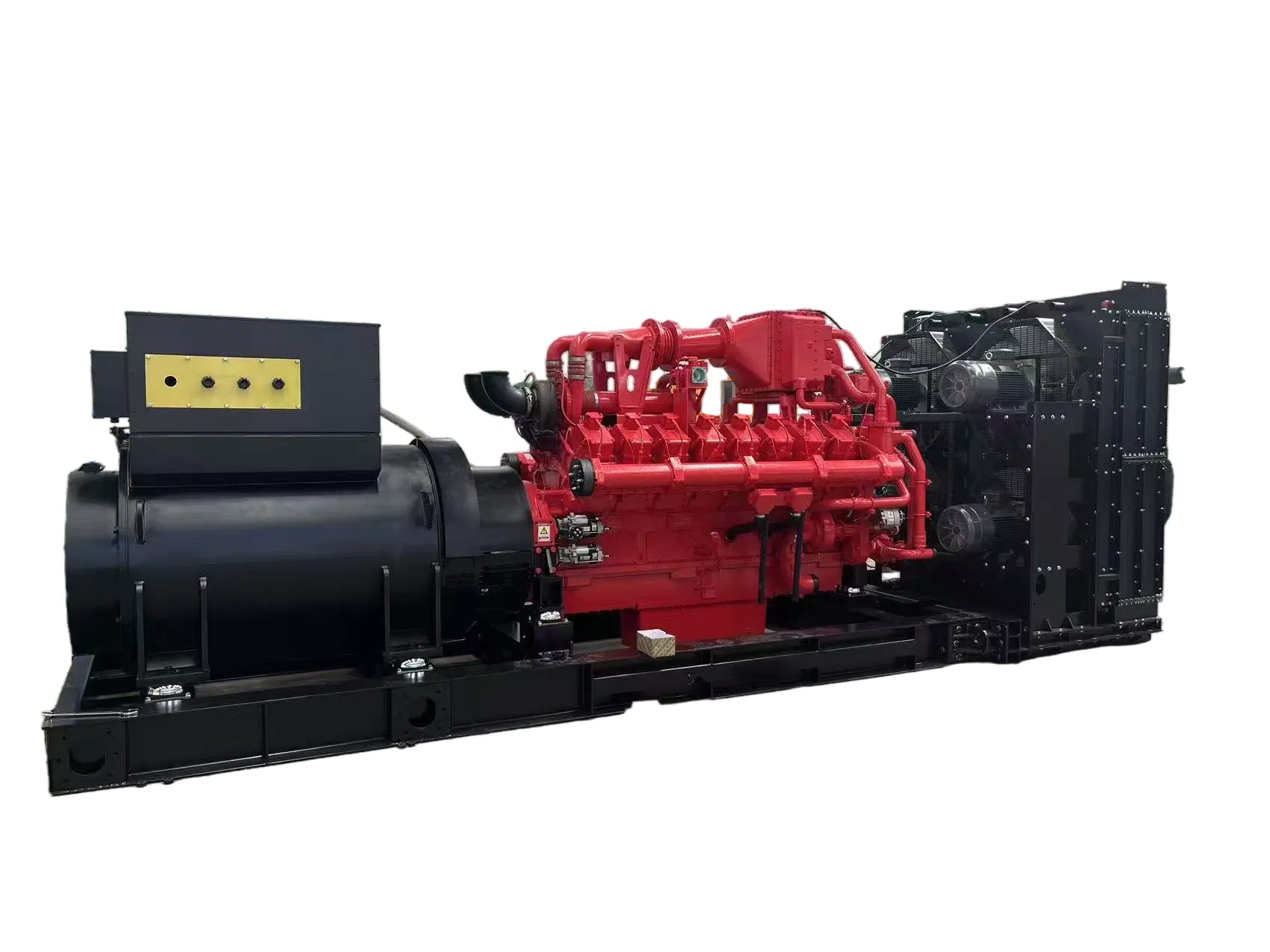 50Hz 1500rpm Generador de Gas Doble Combustible LNG CNG LPG Metano Energía Libre Motor Yto Alternador Leroy Somer Alto Rendimiento 220kw para Energía Confiable
