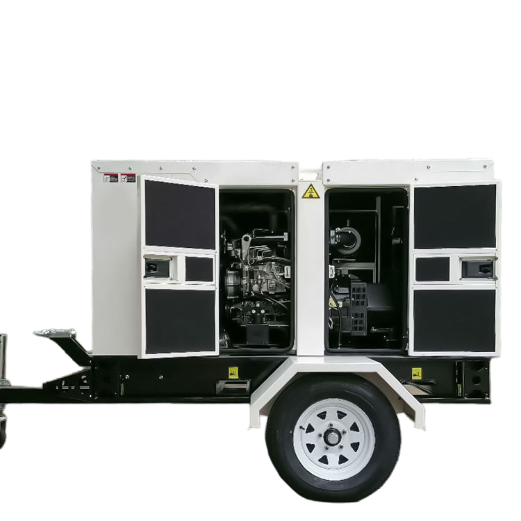 Generador Diesel Remolcable Weichai de Alta Capacidad para Energía Móvil 60kw