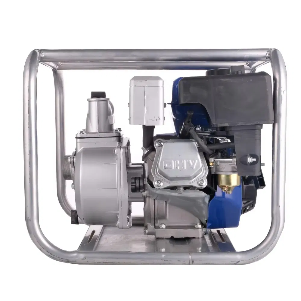 Bomba de agua agrícola de gasolina autocebante de alta presión y gran potencia Wp20/Wp30/Wp40