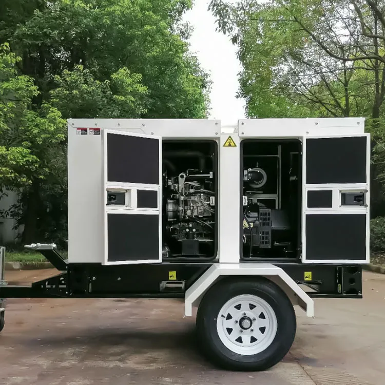 Generador Diesel Remolcable de Alta Capacidad para Energía Móvil 60kw