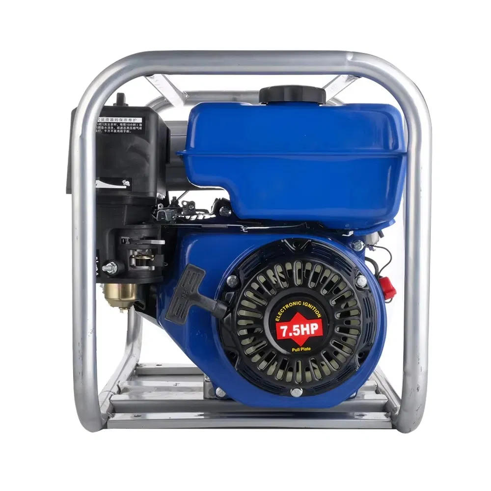 Bomba de agua agrícola de gasolina autocebante de alta presión y gran potencia Wp20/Wp30/Wp40