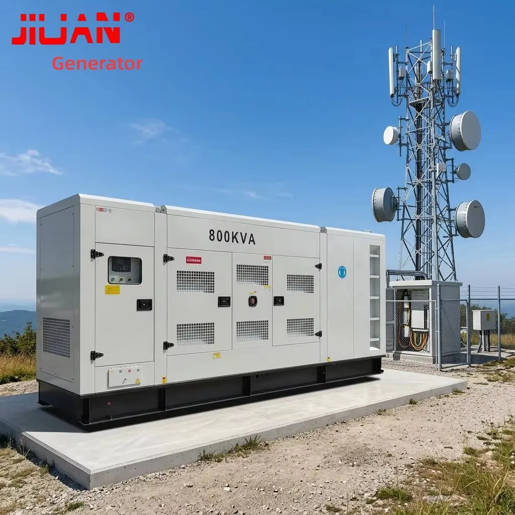 Generador Silencioso Weichai Baudouin de Tres Fases 8m33D800e200 640kw 800kVA 900kVA 1000kVA 1MW para un Sistema Híbrido de Mini Red