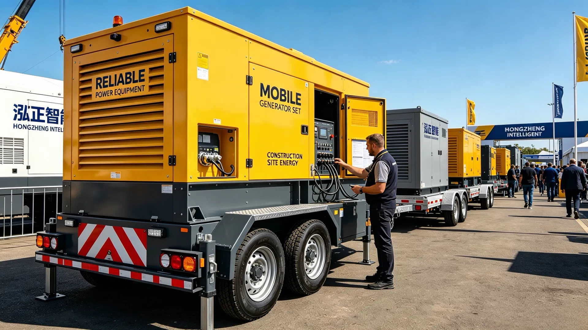 Grupo Generador de Motor Diésel para Necesidades de Energía Principal y de Respaldo