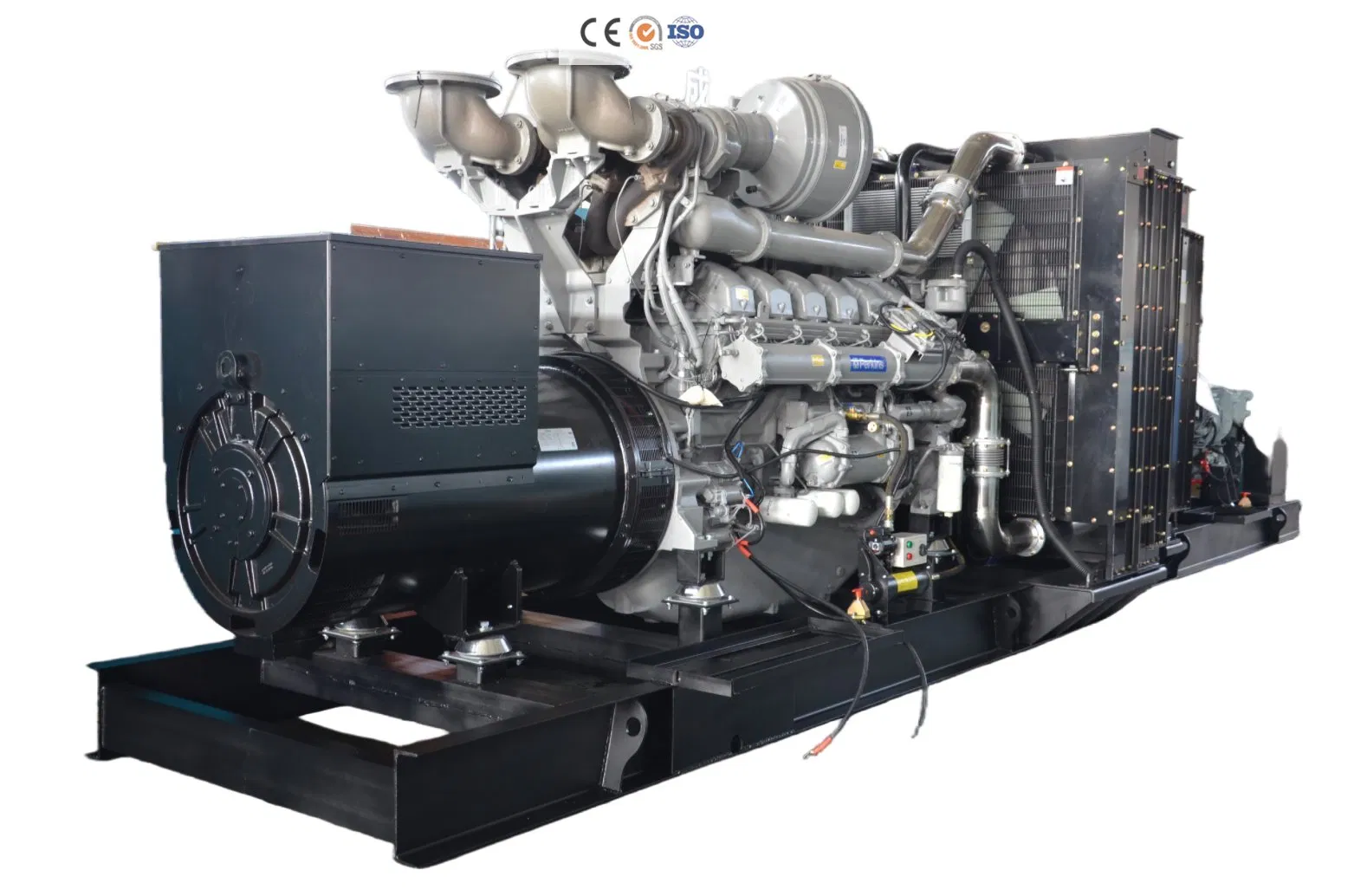 Grupo Generador Diésel Arranque Automático Marco Abierto Motor Perkins 20kw Potencia Nominal 3 Fase