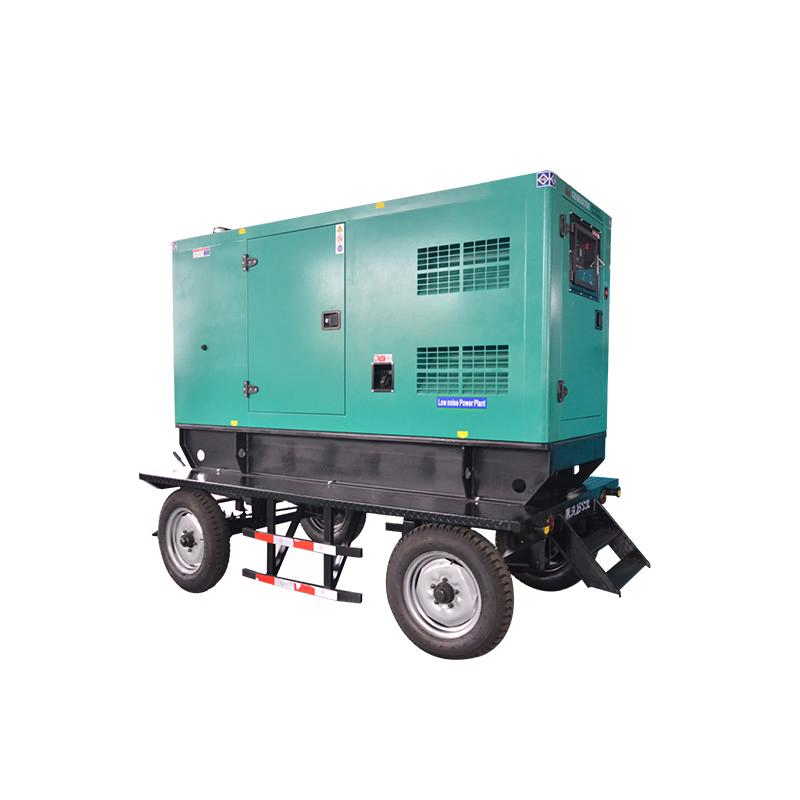 Remolque de Estación de Energía Móvil Remolcable Tipo 120kw Generador Conjunto de Generador Portátil Motor Cummins 150kVA
