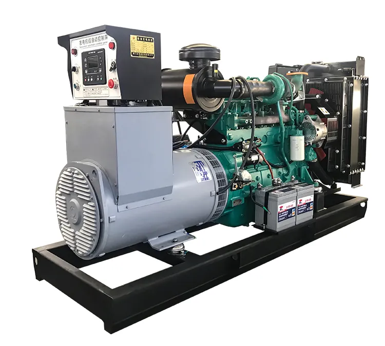 20/50/60kw Generador de potencia diésel de marco abierto para uso agrícola y en granjas