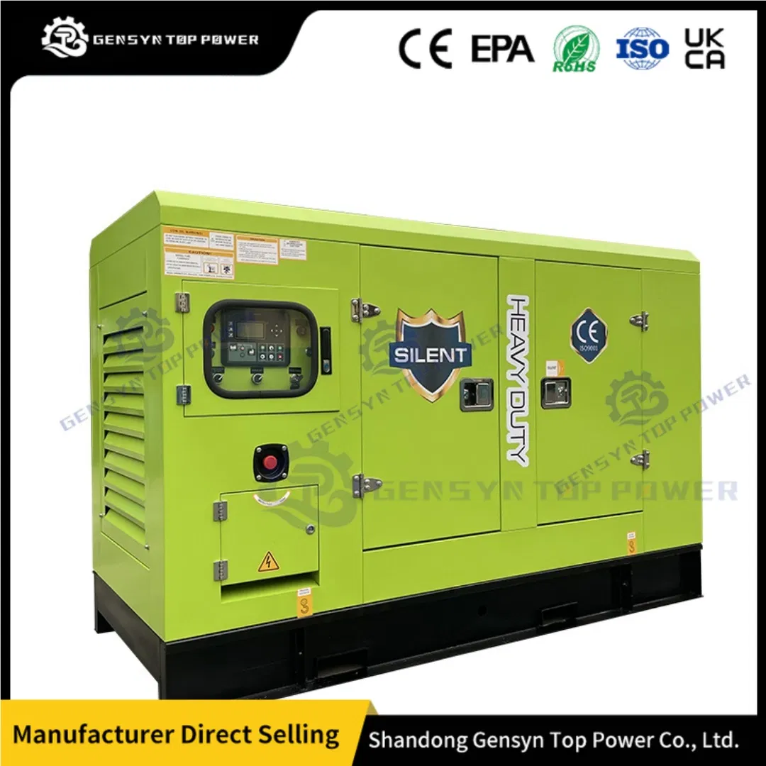 50kw Unidad de Reserva de Energía Industrial Generador Eléctrico Diésel Silencioso