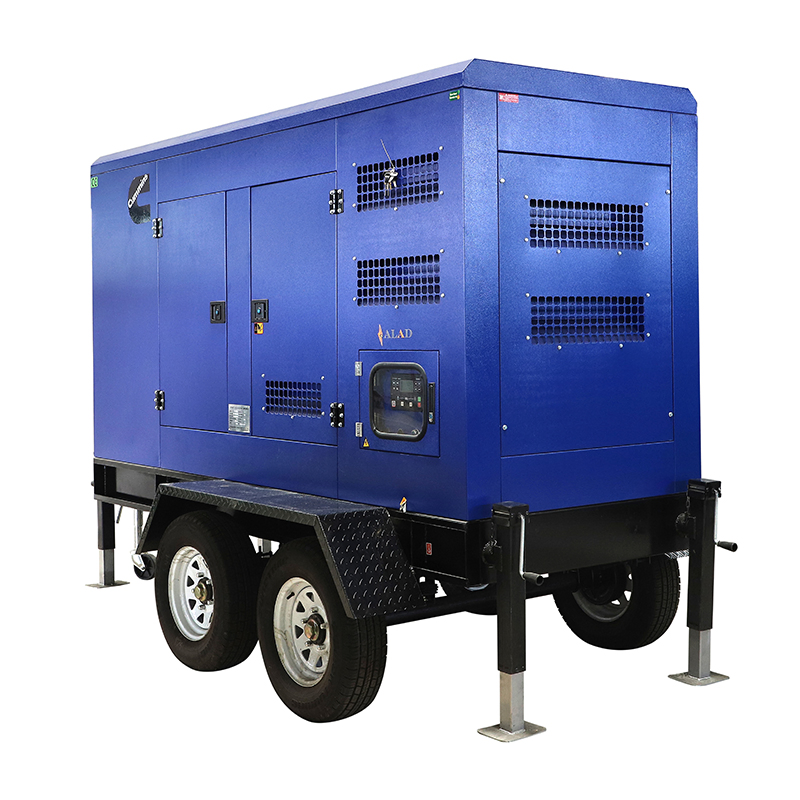 Weifang 10kVA-500kVA Generador portátil remolcable Generac con ruedas / Generador con ruedas diésel