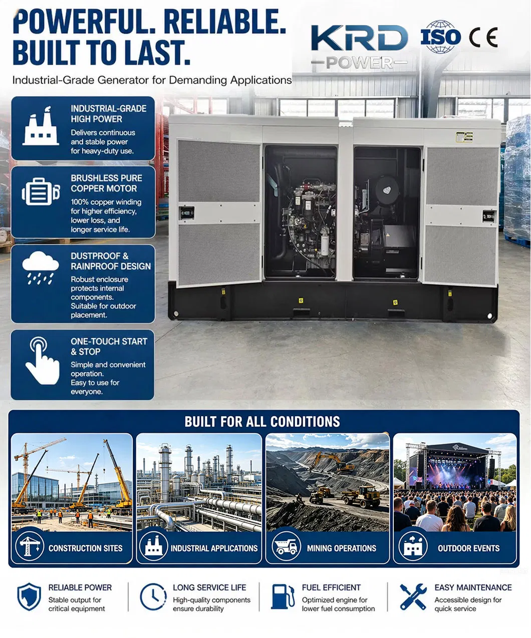 Generador Diesel Enfriado por Agua