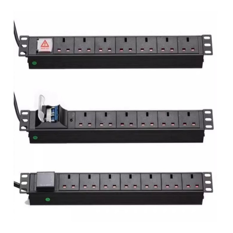 Monitoreo y Control Remoto Inteligente Medidor LCD PDU Personalizable 63A Unidad de Distribución de Energía PDU Pesada