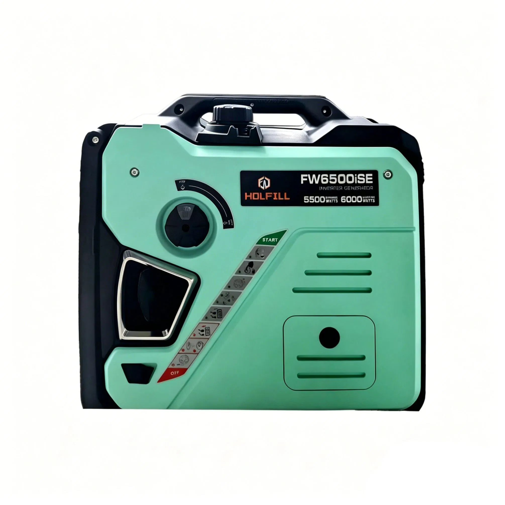 Generador Inversor de Potencia Silencioso para Casa de Combustible Doble Gasolina/LPG Eléctrico 5000W 5kw 5.25kw