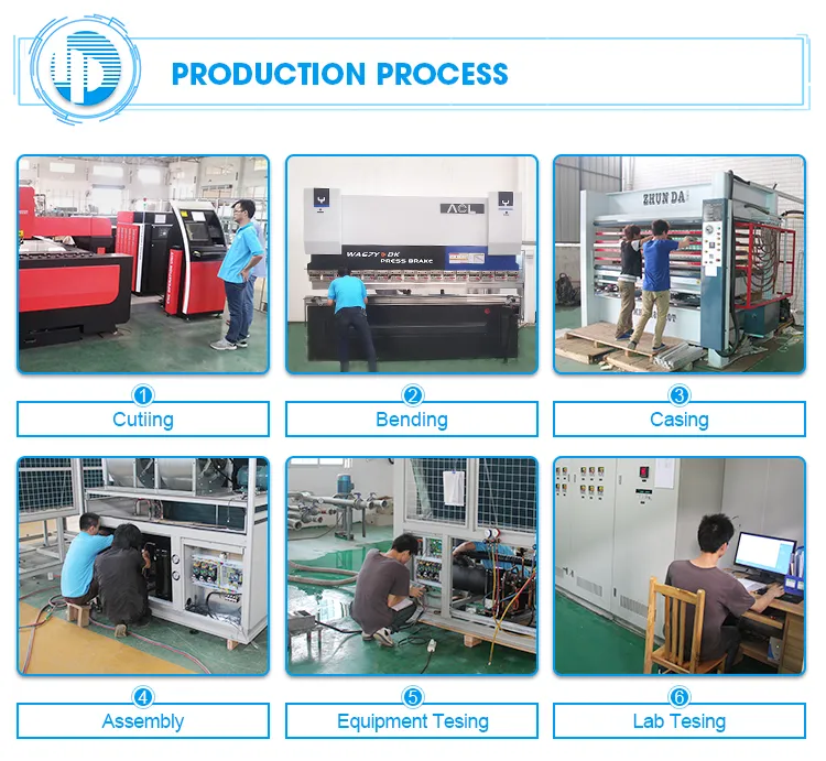 85kw Unidad de Paquete Enfriada por Agua Equipos de Gabinete