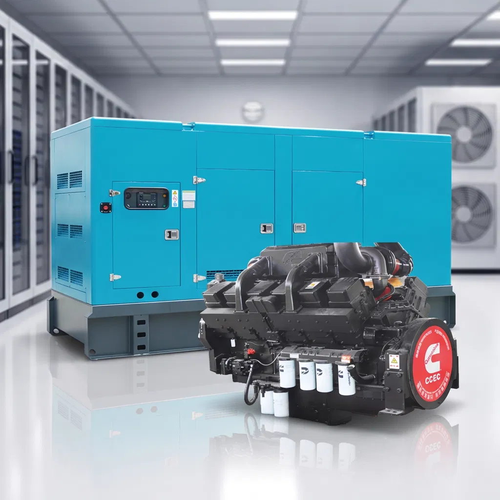 Generador de Conjunto Diesel Cummins Silencioso de Salida Prime 150 kVA