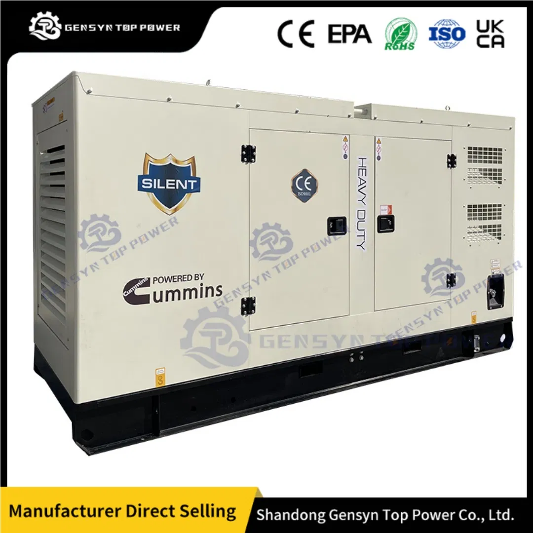 50kw Unidad de Reserva de Energía Industrial Generador Eléctrico Diésel Silencioso
