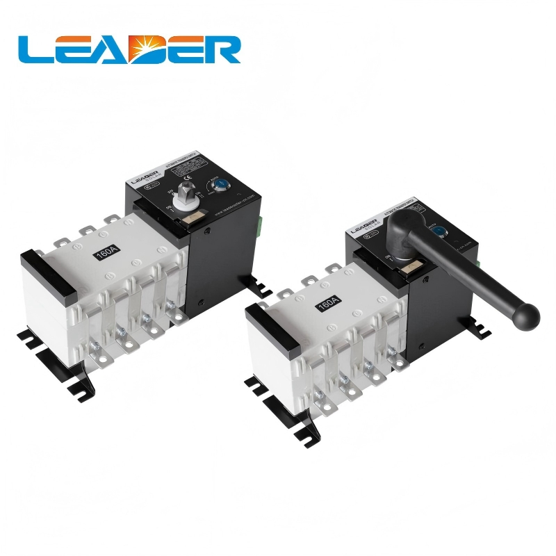 4p ATS 630A Interruptor de Transferencia Automático de Doble Potencia Inteligente para Protección contra Incendios de Generador