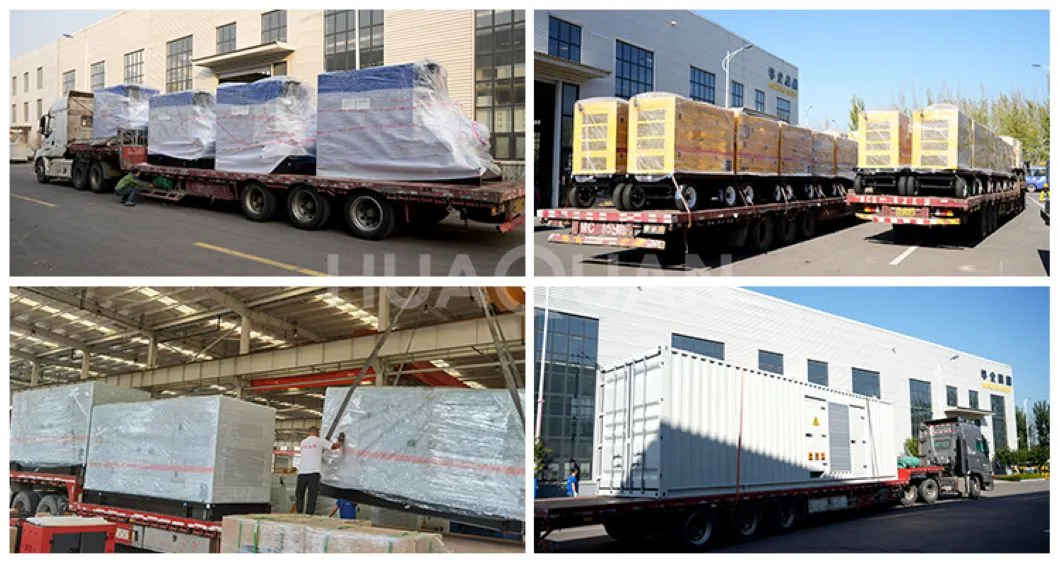 Embarque de exportación de generadores móviles