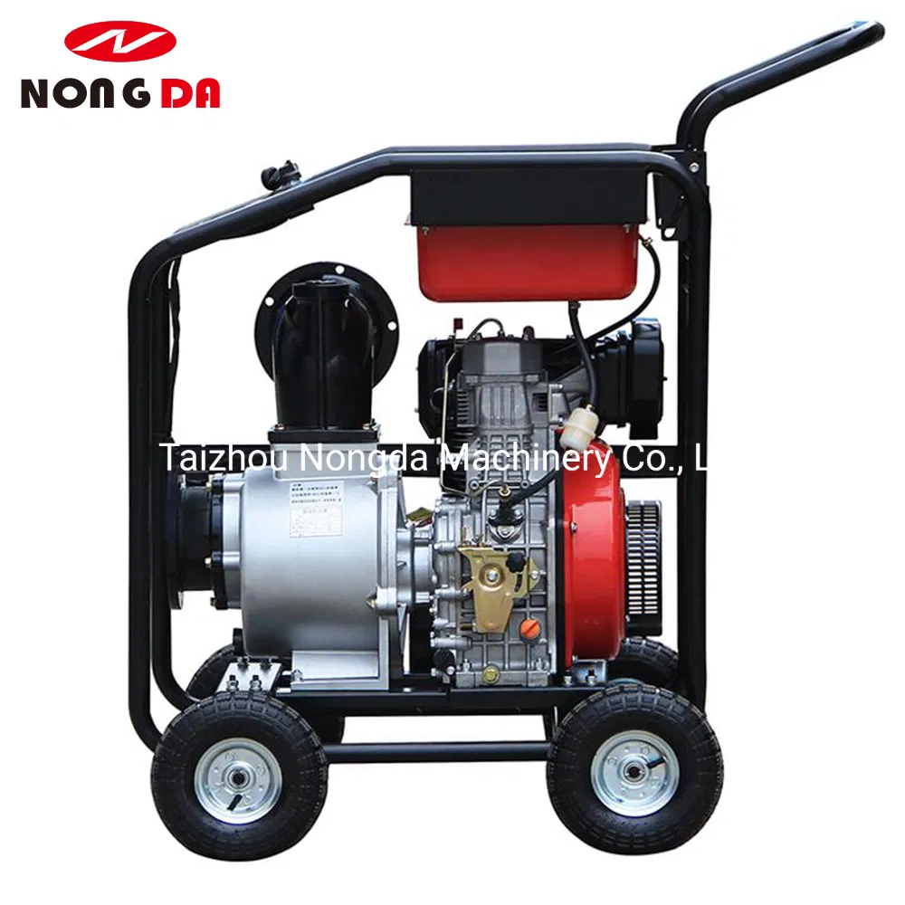 Bomba de agua diésel para riego agrícola Kipor Tipo Dp20 Dp30 Dp40 Dp60 2 3 4 6 pulgadas