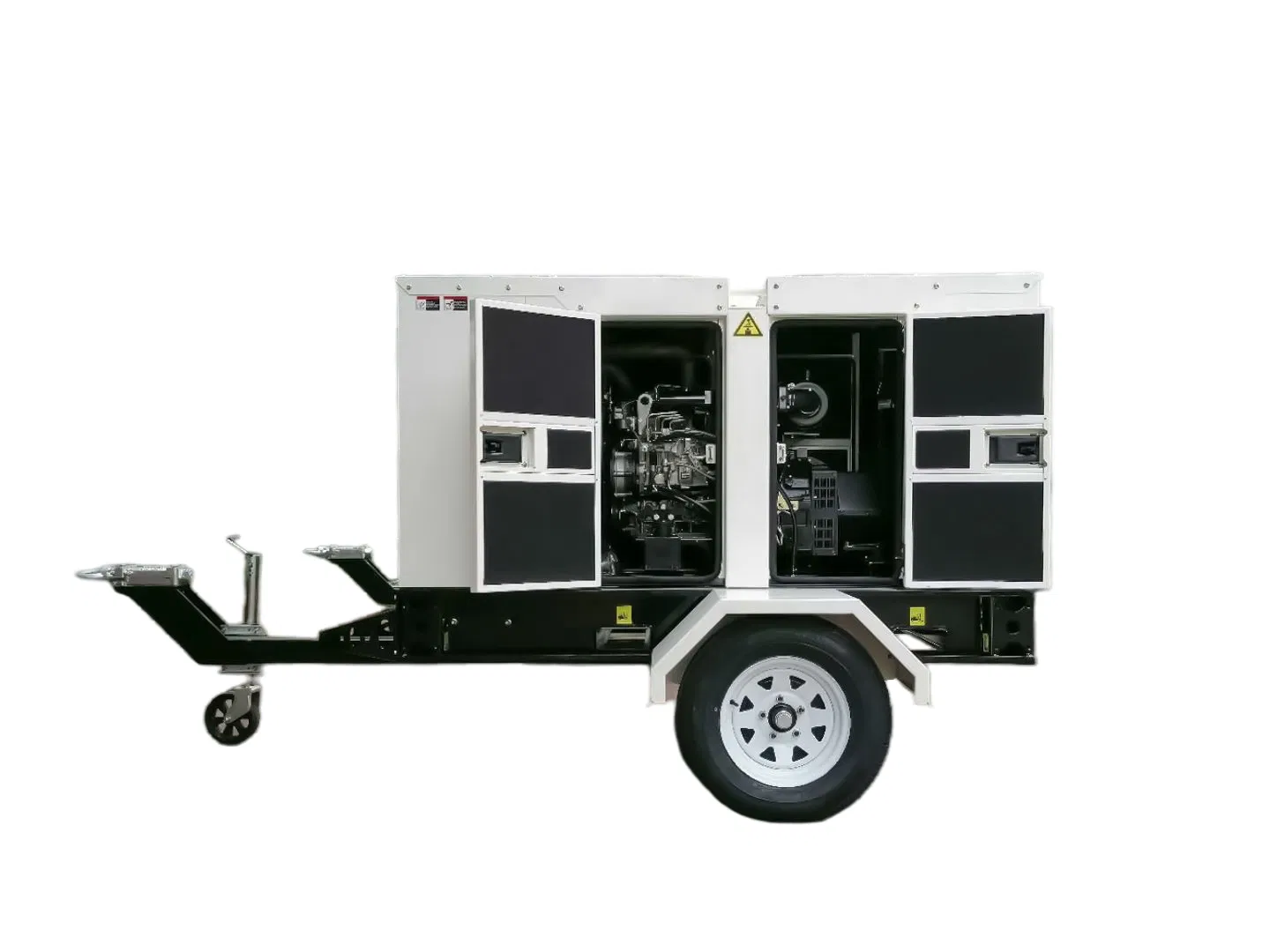 Generador Diesel Remolcable Weichai de Alta Capacidad para Energía Móvil 60kw