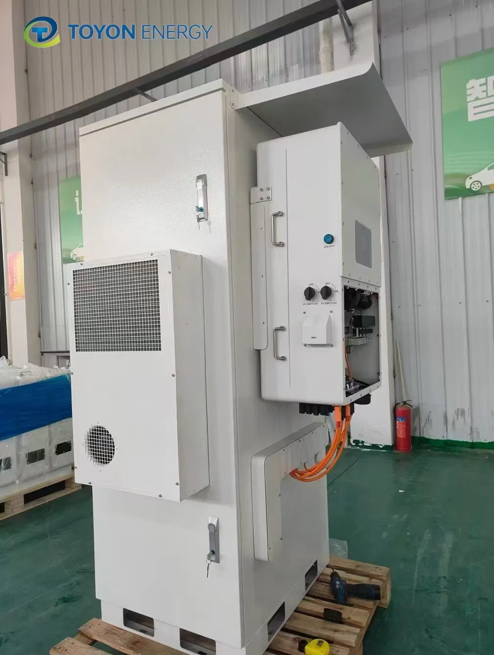 Alta Tensión 512V 409V 100ah 280ah Sistema Solar Industrial de Respaldo de Energía