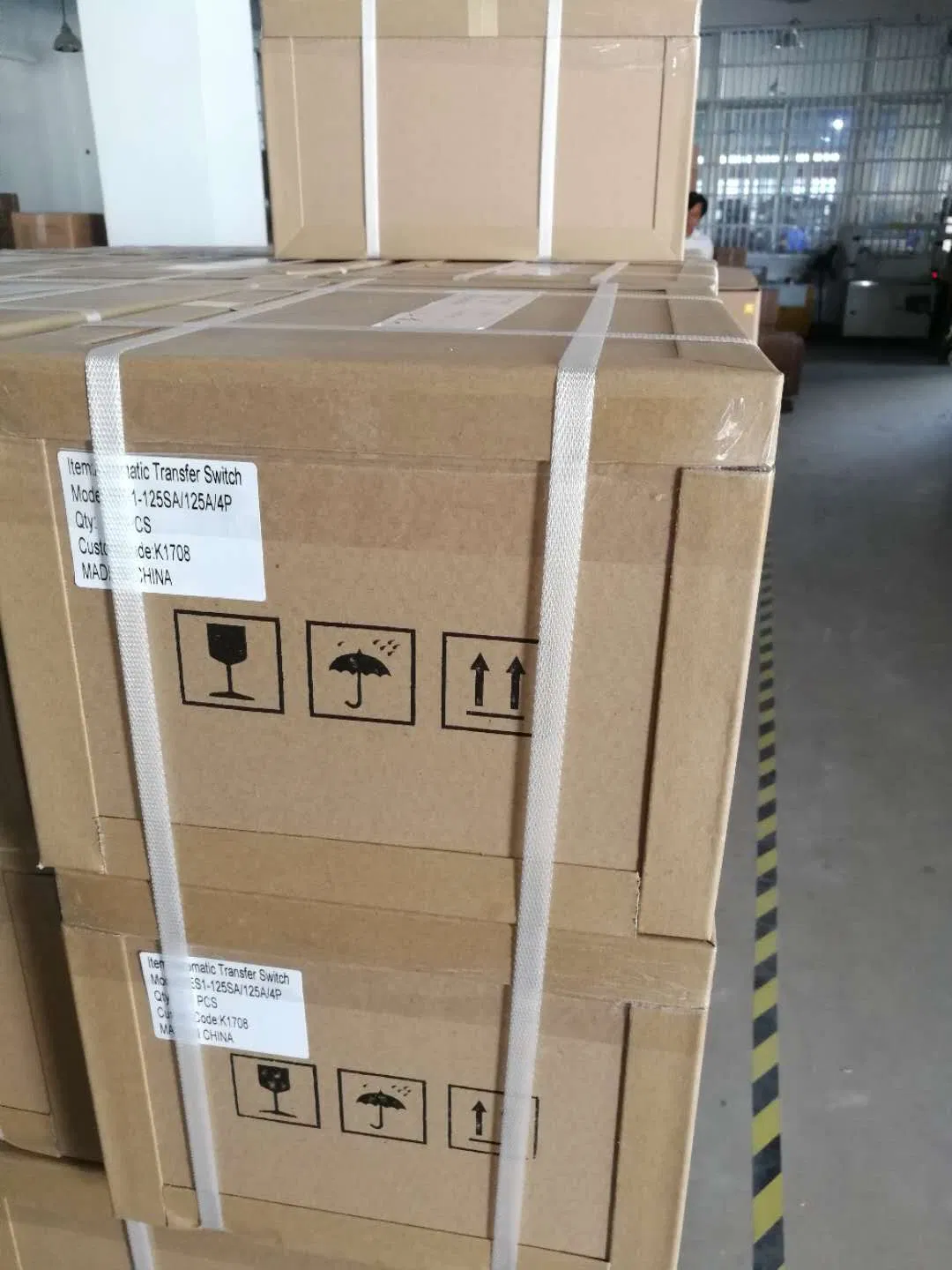 400A ATS Inteligente 4p Interruptor de Transferencia Automático de Doble Alimentación con Alarma