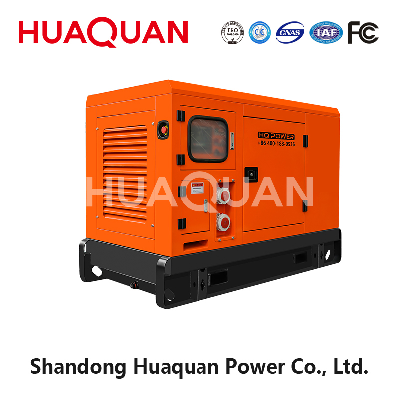 Generador Diesel de Contenedor de Remolque Abierto Silencioso de Potencia Prime del Motor Wc Series 200kw 250kVA