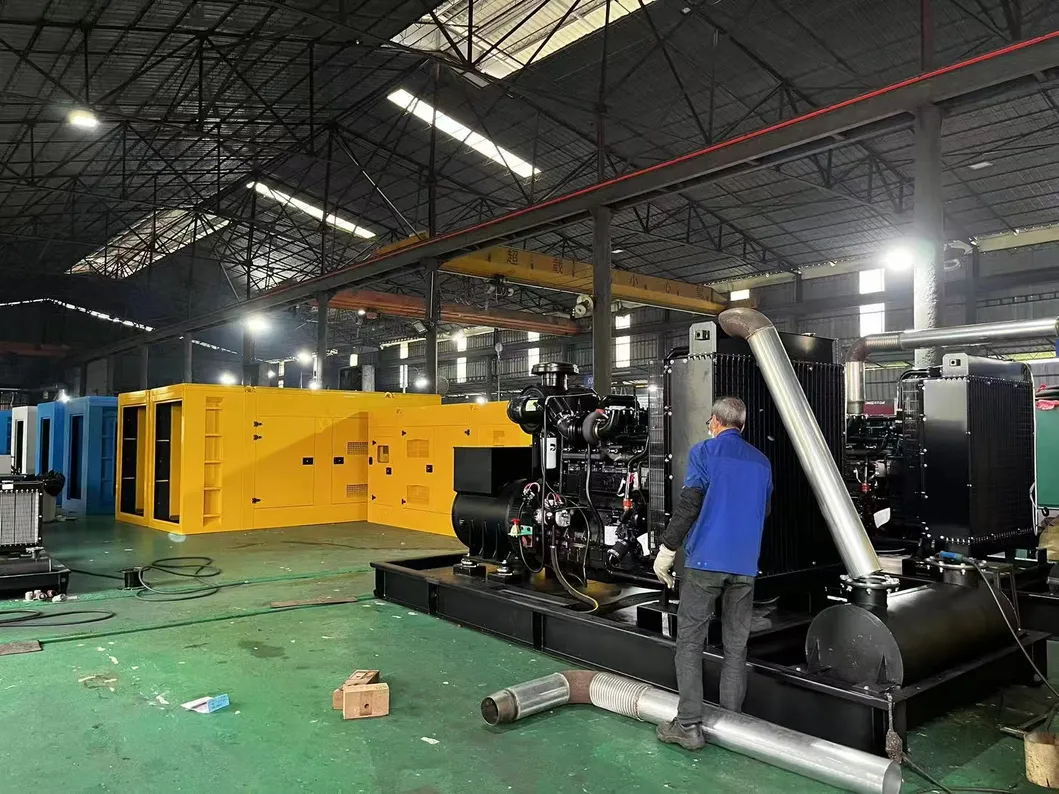 Generador Silencioso Weichai Baudouin de Tres Fases 8m33D800e200 640kw 800kVA 900kVA 1000kVA 1MW para un Sistema Híbrido de Mini Red