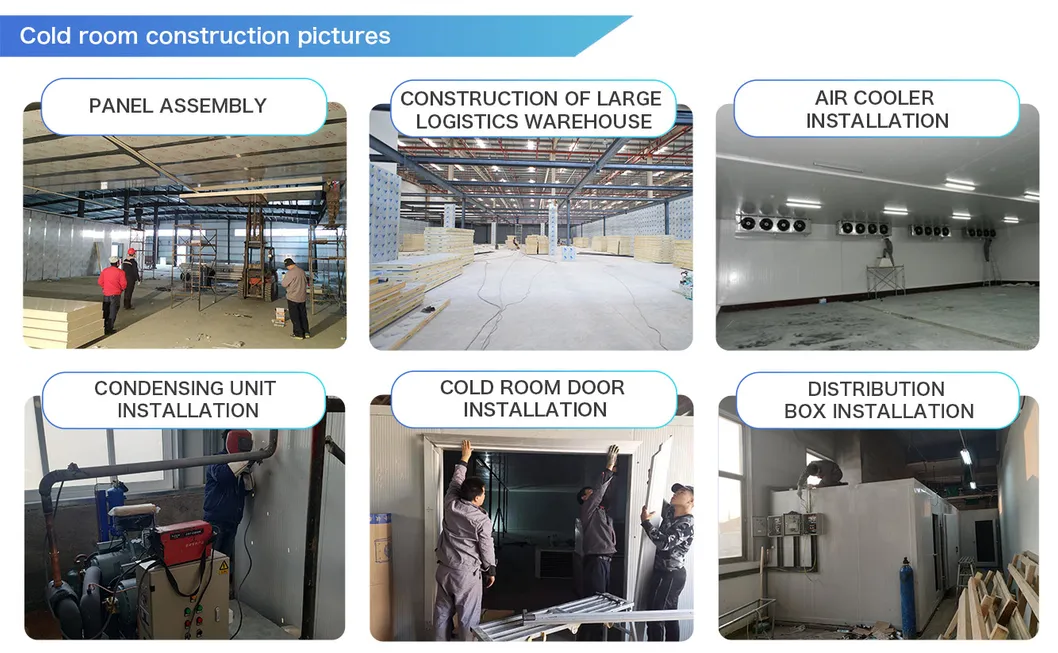 Unidad de condensación de sala fría, unidad exterior, equipo de refrigeración