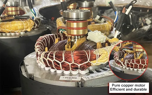 Motor de cobre puro