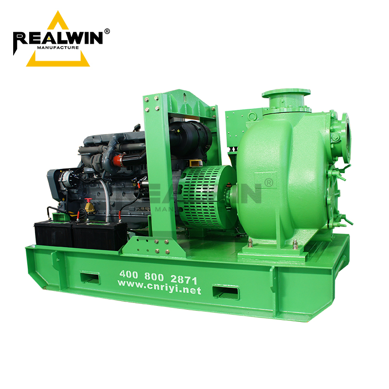 Heavy-Duty Diesel Driven Water Pump, Custom Unit for Mine Ponding &amp; Construction Drainage