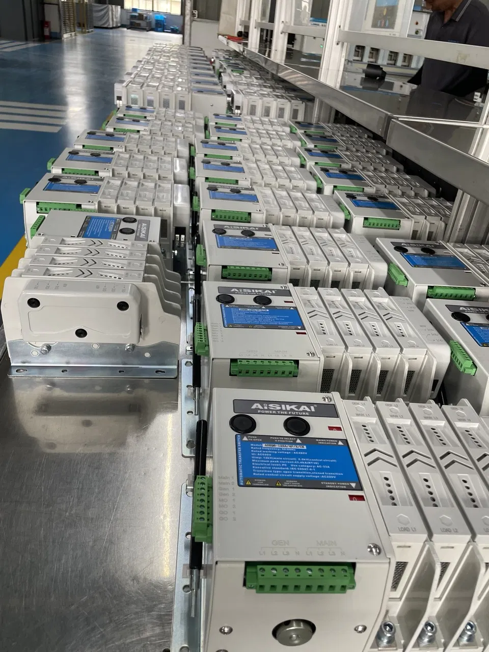Aisiaki Askq6 Serie Interruptor de Transferencia Automática Inteligente 400A 4p
