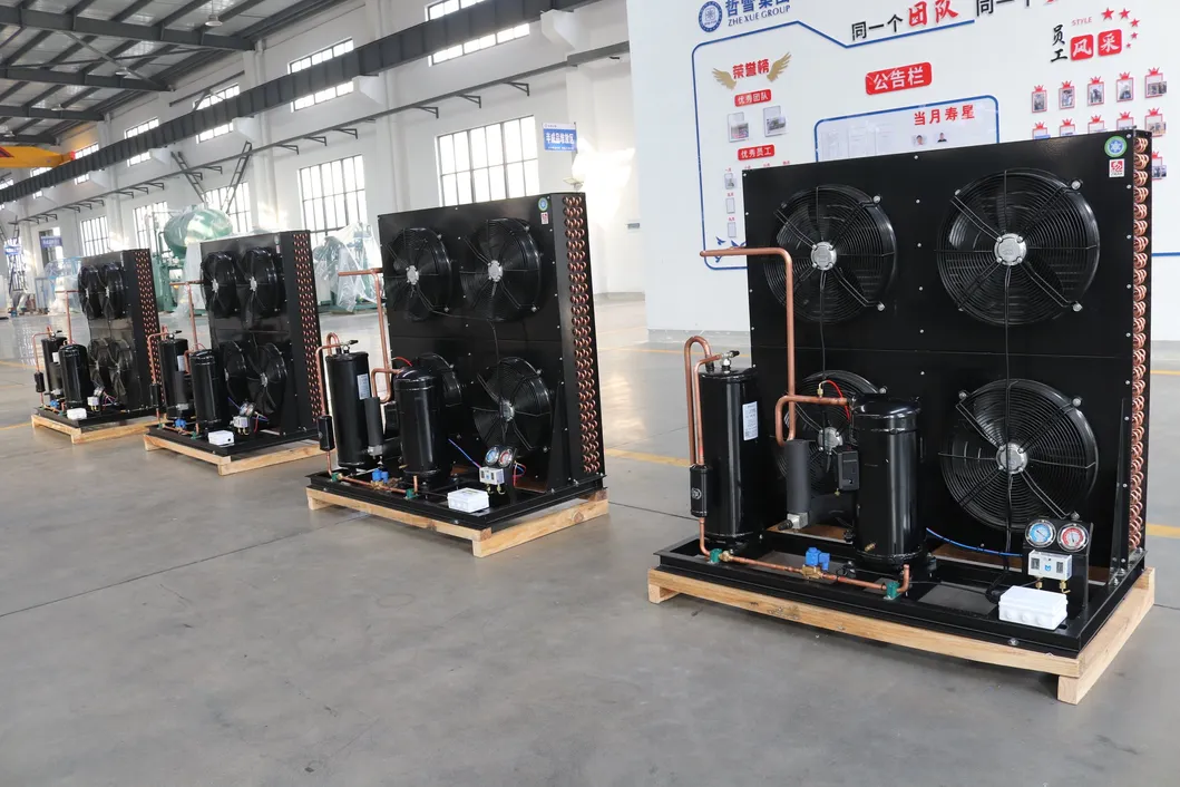 Equipo de refrigeración para congelador de vegetales tipo walk-in con compresor Copeland