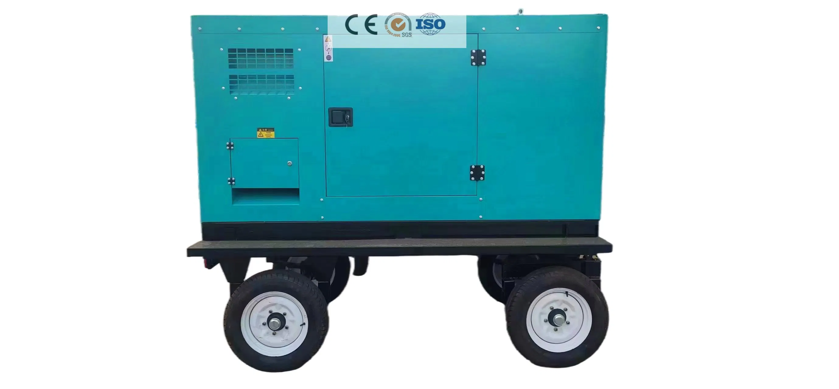 Precio de fábrica al por mayor 40-100kVA Generador diésel remolcable móvil Generac conjunto de generador eléctrico