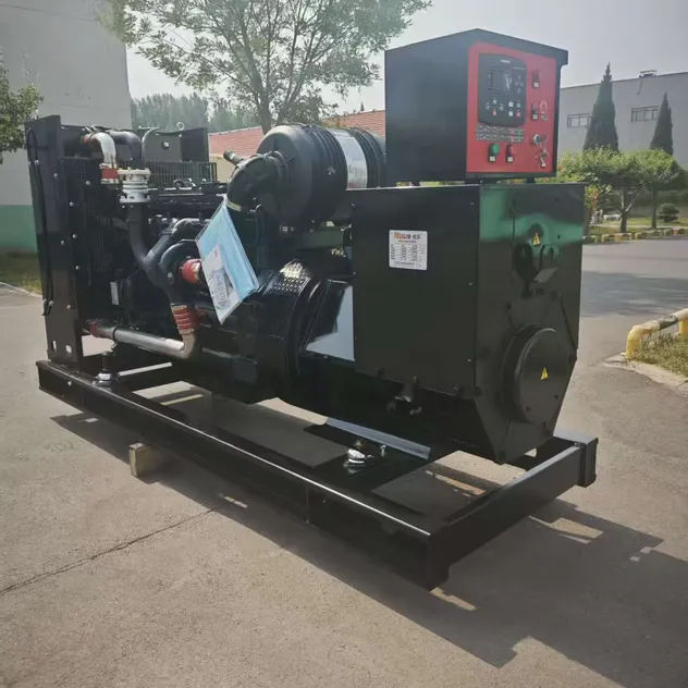 Generador Diesel de Tipo Abierto 200kVA Certificado ISO CE Generador Industrial de Potencia de Respaldo