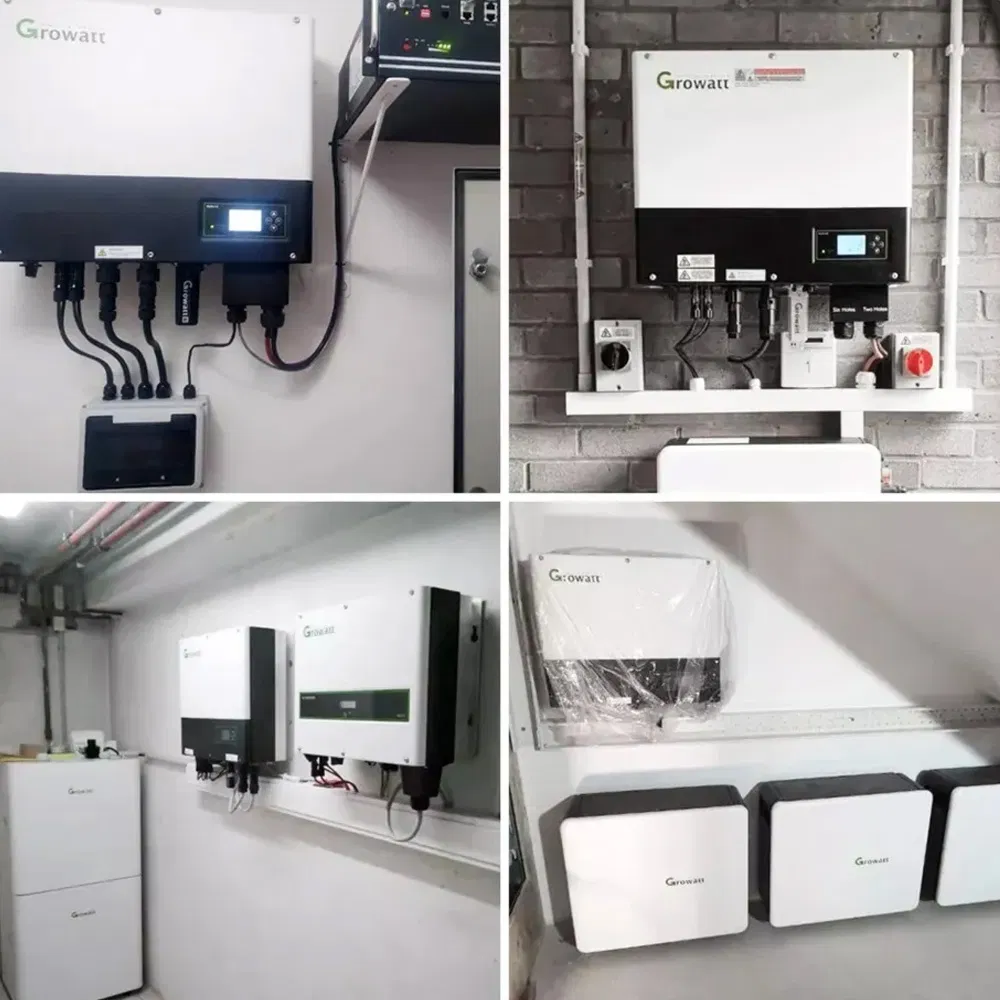 Energía Solar Híbrida 30kw 50kw 100kw Fuera de la Red 50kVA Almacenamiento 50kwh 100kwh 200kwh Sistema de Respaldo de Batería de Litio para Fábrica LiFePO4