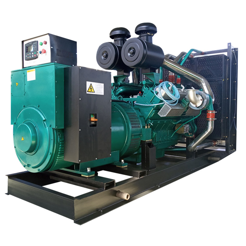 Generador Diesel de Marco Abierto de Alta Resistencia Yhs 100kVA 500kVA 800kVA 1000kVA Generador de Potencia de Turbina
