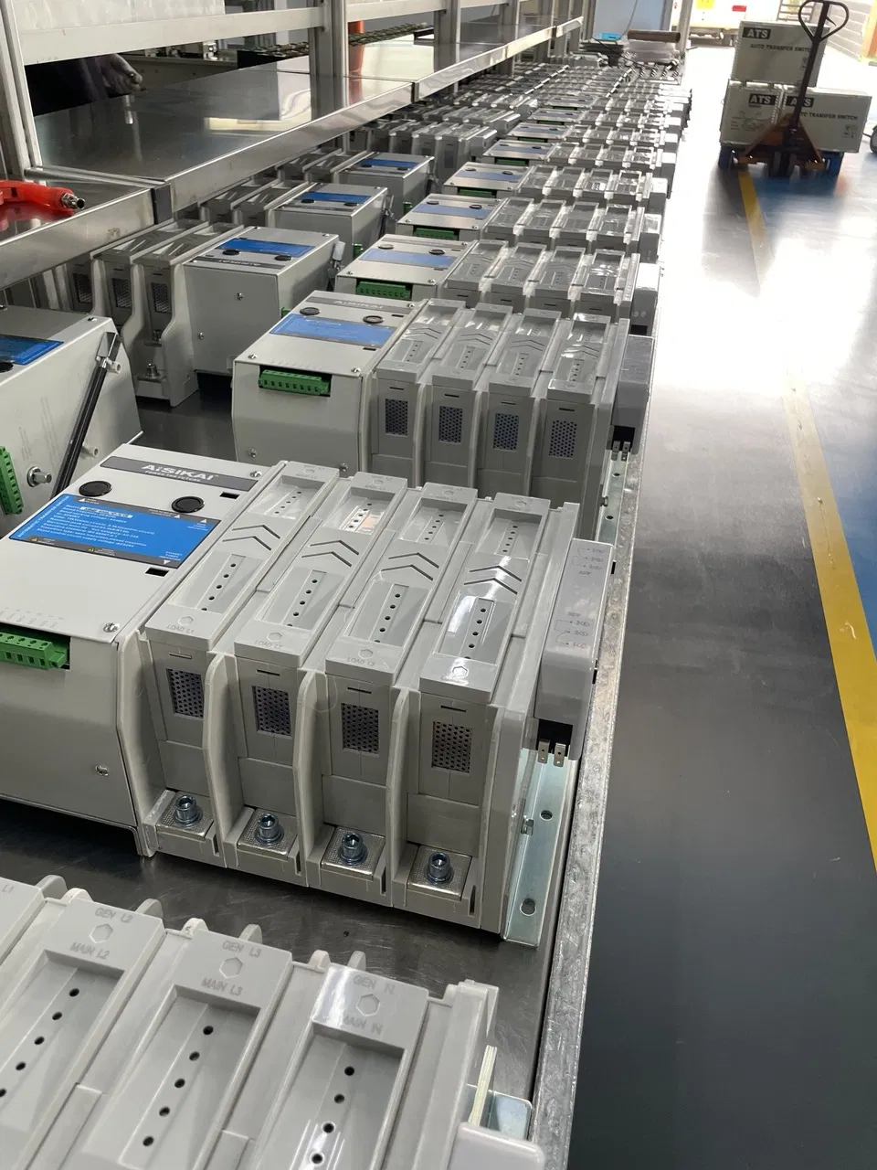 Aisiaki Askq6 Serie Interruptor de Transferencia Automático Inteligente ATS 630A 4p
