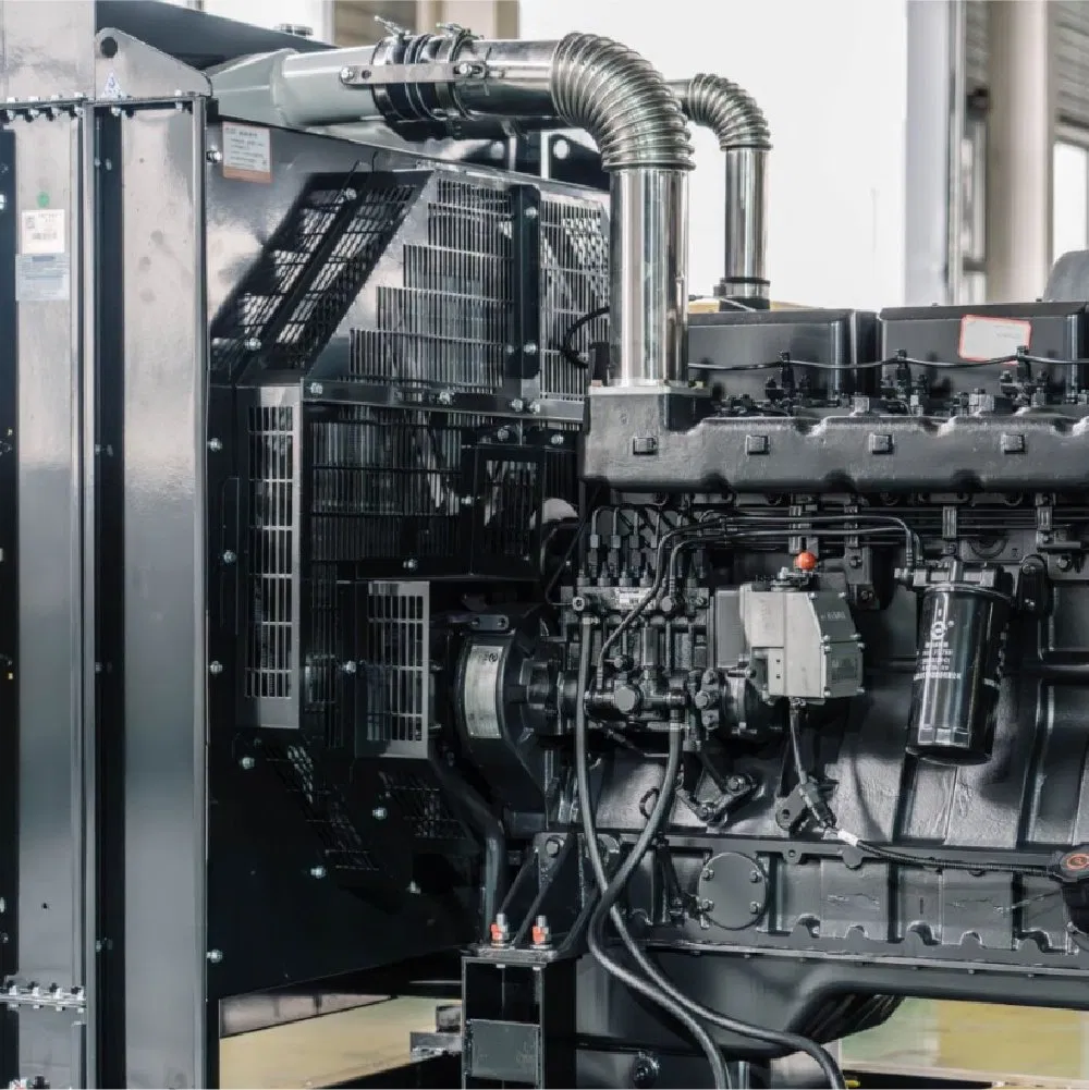 300kw Generador Diesel Cummins Brushless de Imán Permanente para Planta de Cemento Energía de Respaldo
