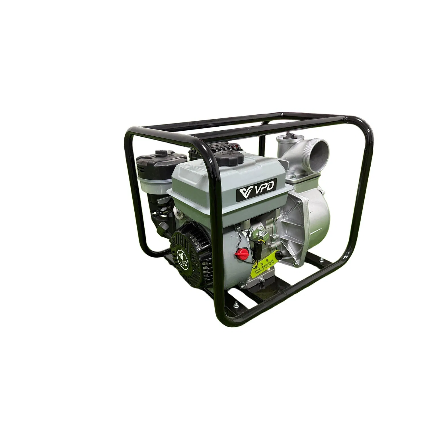 6.5HP Motor 3 Pulgadas Gasolina Alta Presión Bomba de Riego Agrícola Portátil de Petróleo Bomba Eléctrica Diésel Bomba de Agua para Jardín Riego de Granja