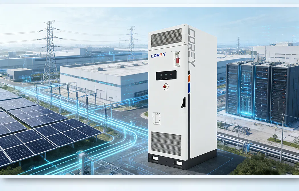 Contenedor de Almacenamiento de Energía de Fábrica Tipo 261kwh Sistema de Almacenamiento de Energía Industrial Respaldo de Energía de Fábrica
