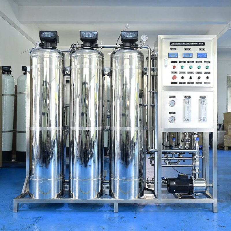 Equipo de tratamiento de agua de servicio prolongado y bajo ruido para proyecto municipal