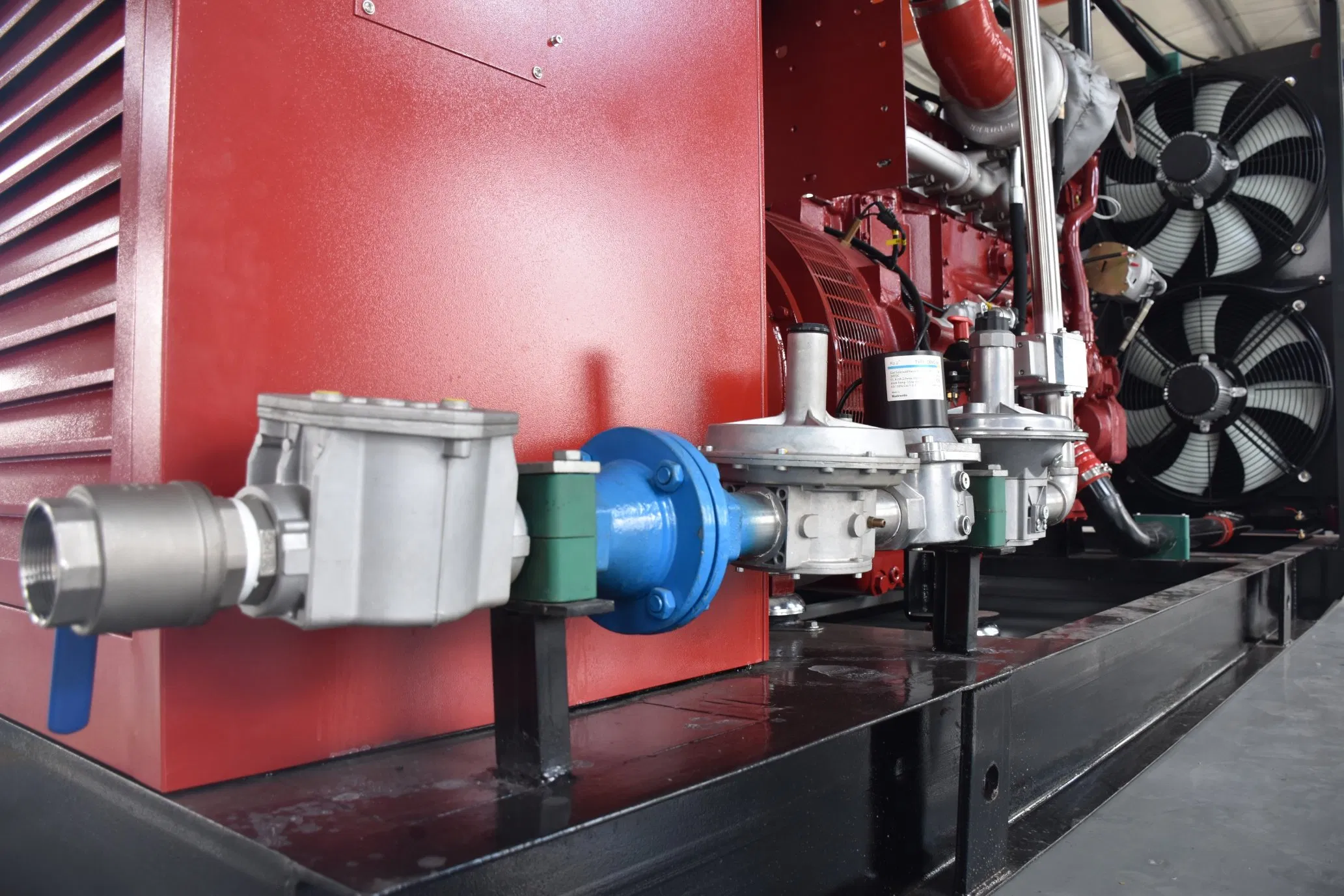 --350kw Generador de Genset de Doble Combustible de Buena Calidad Natural Biogás Biomasa/LPG/CNG/Propano Metano Hidrógeno Planta de Energía Gas de Sínteisis de Coke Gas de Madera