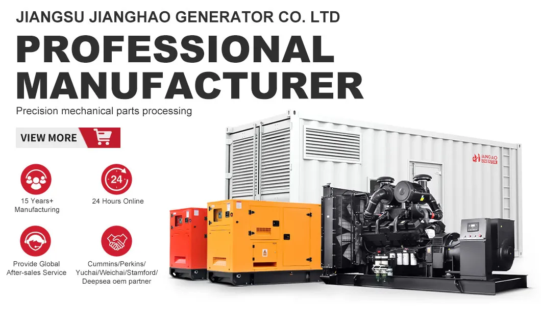 Generador Silencioso de Doble Combustible 400kVA Conjunto Generador Autoalimentado con CE