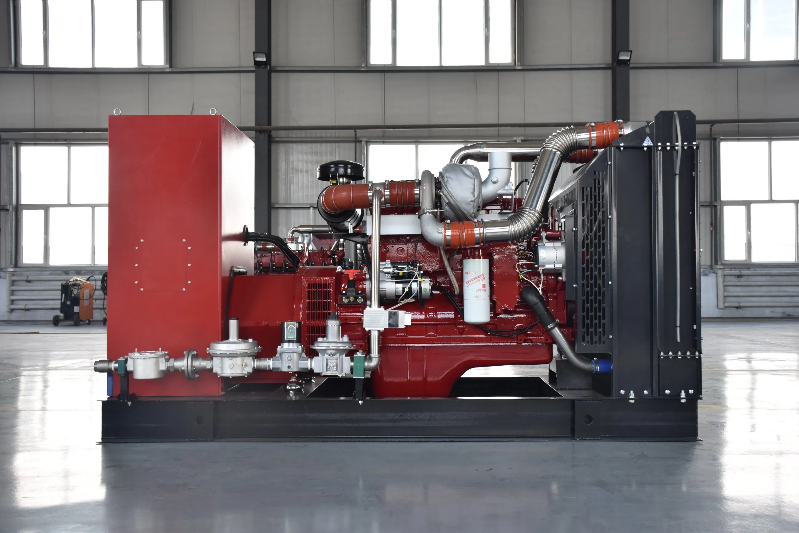 50Hz 1500rpm Planta de energía de pistón de gas diésel de doble combustible, hidrógeno, biomasa, biogás, generador de gas Ysd de alto rendimiento para energía eficiente